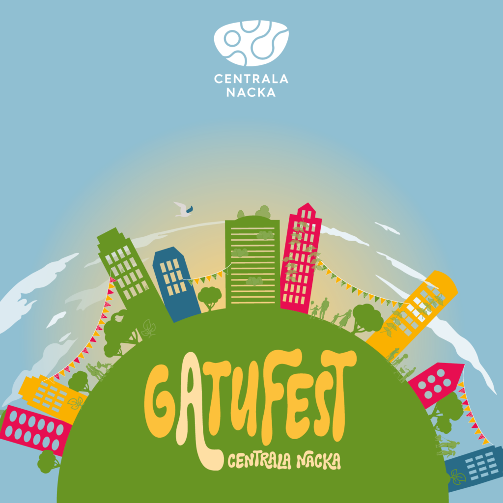 Gatufest i Centrala Nacka Lördag 13 juni kl 11-15