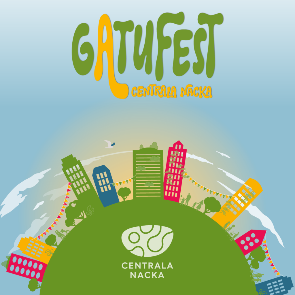 Gatufest i Centrala Nacka Lördag 13 juni kl 11-15