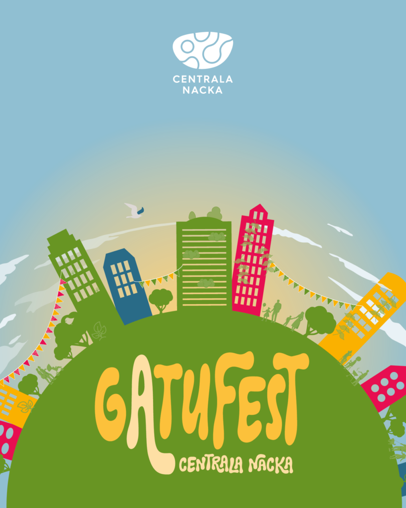 Gatufest i Centrala Nacka Lördag 13 juni kl 11-15
